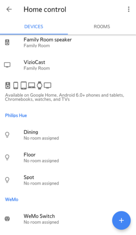 Google Home Control